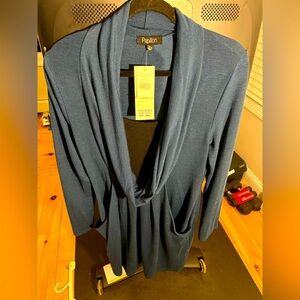 New w Tags Papillon Blue Dress sz XL